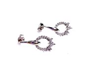 Orecchini Stocco Gioielli Donna in Oro bianco ORS 32 - ORS 32